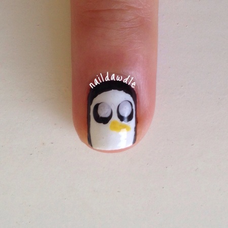 how to adventure time nail art